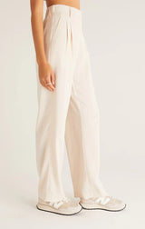 Antique White Lucy Twill Pant Pant