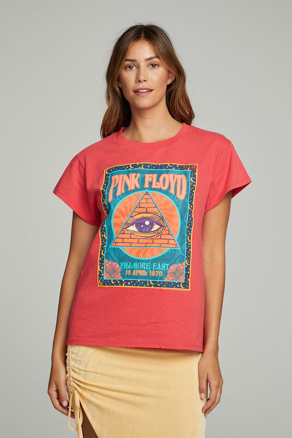 Gray Pink Floyd Fillmore East Graphic Tee
