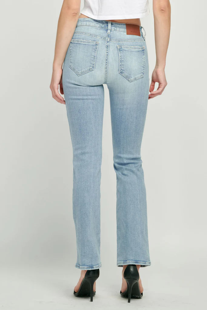 Light Gray Ryan Low Rise Bootcut Jeans