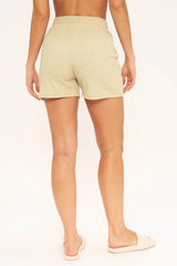 Seashell Lonnie Rib Short Shorts