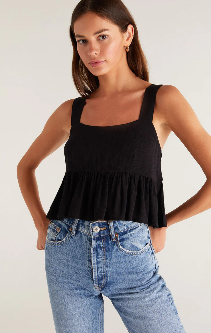 Dark Slate Gray Rio Crop Tank crop top