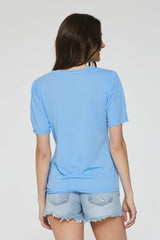 Light Gray Scarlette Puff Sleeve Top Shirts & Tops