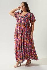 Light Gray Sweet Soul Monaco Tiered Maxi Dress Dress