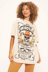 Sienna Cowboy Oversized Tee graphic tee