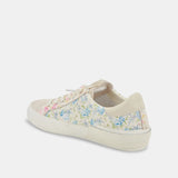 White Smoke Blue Floral Zina Sneaker Sneaker